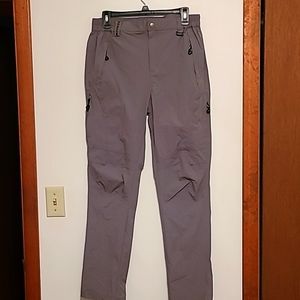 Outdoor Sport Outdoor hiking & trekking pants olive green Sz M